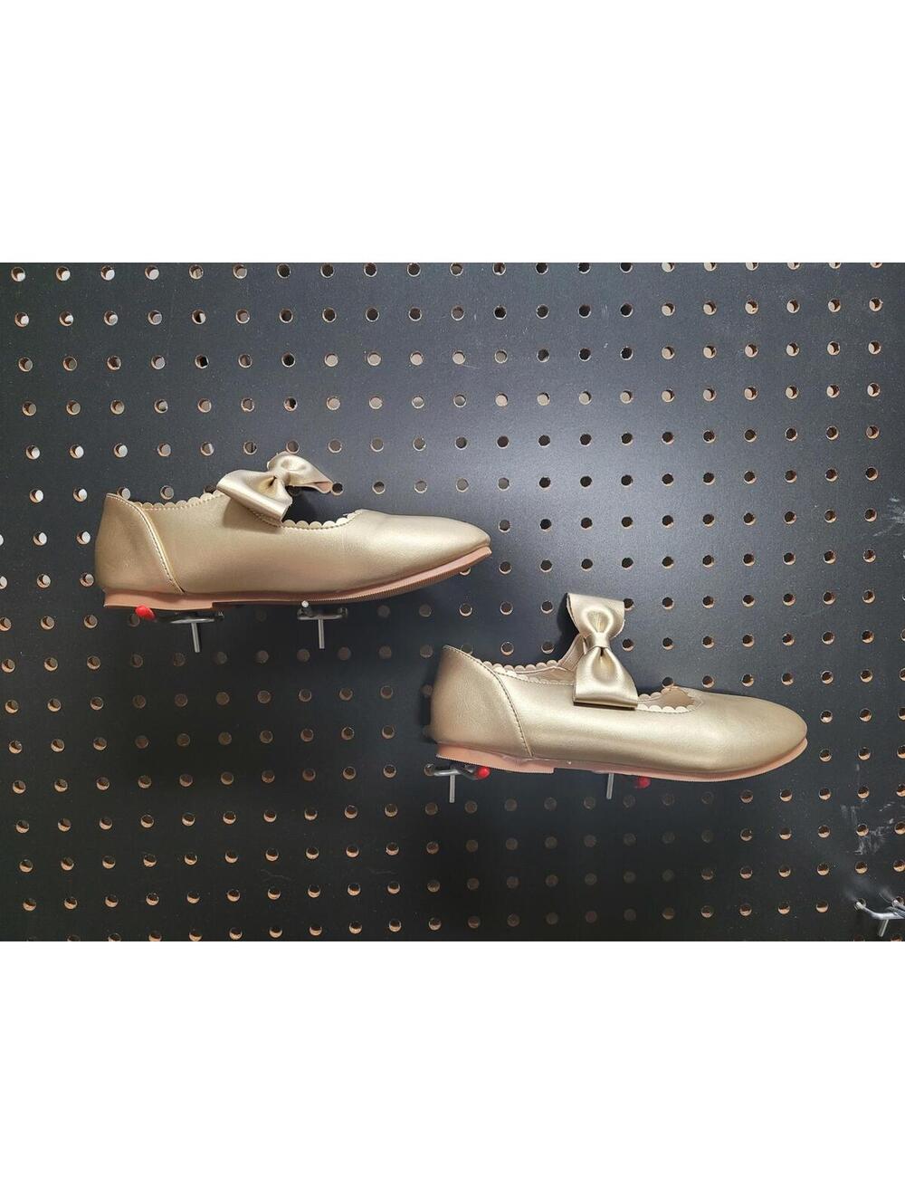 Gorgeous Gold Bow Flats - Grab 'Em Before They're Gone!
